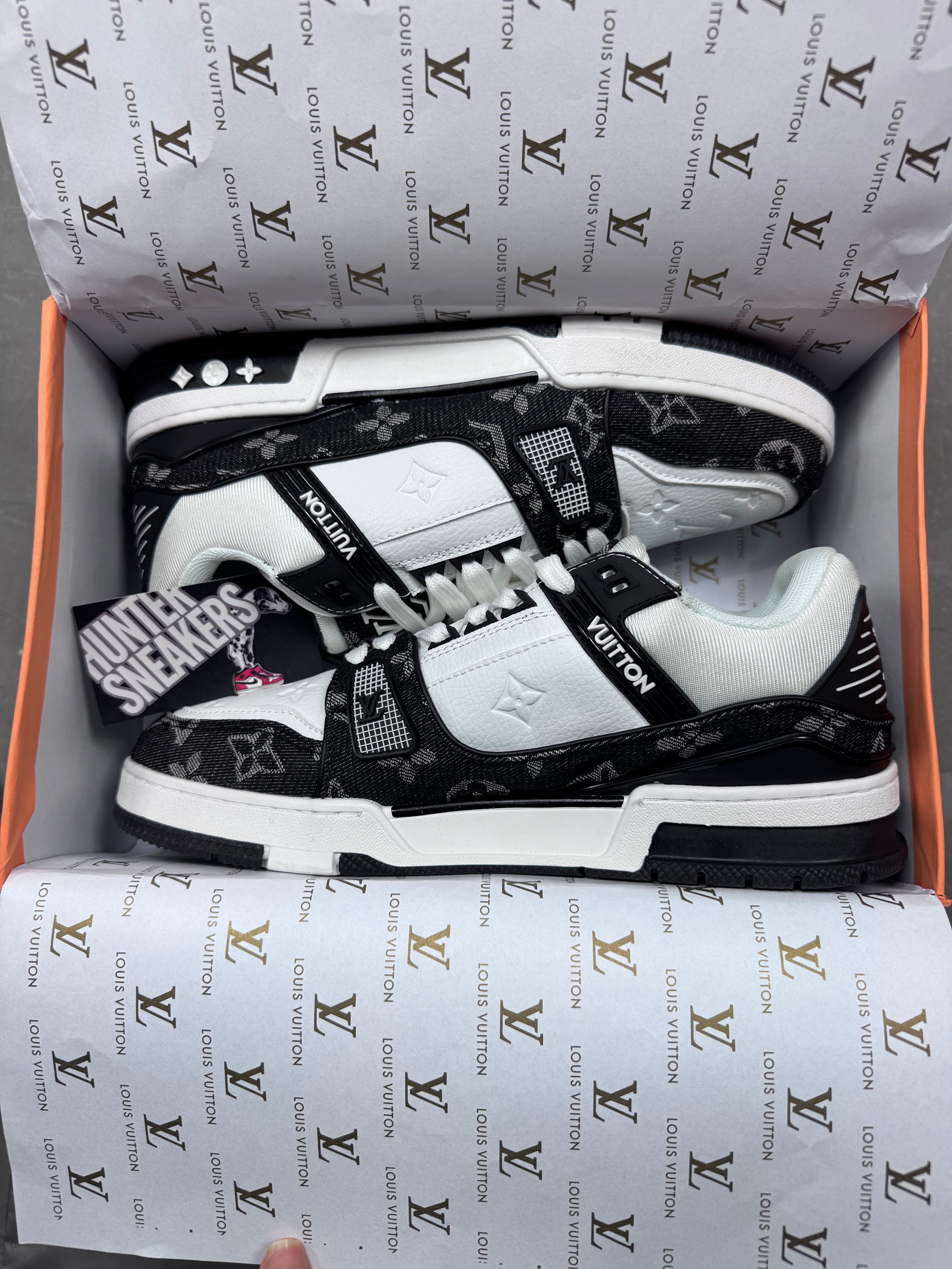 Louis Vuitton Trainer 'Denim Noir Importación