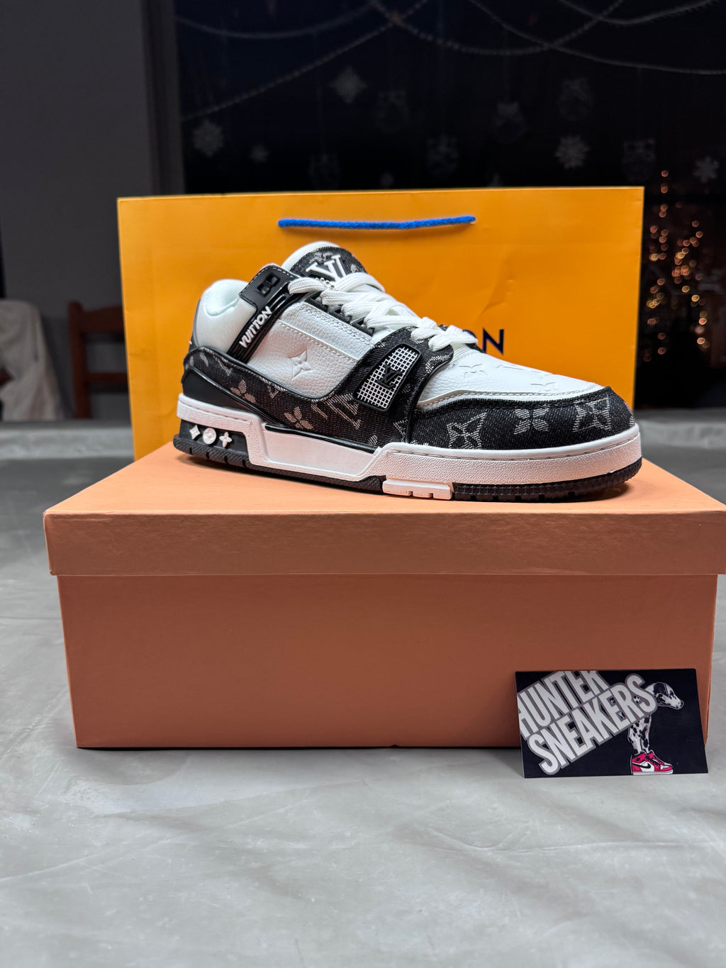 Louis Vuitton Trainer 'Denim Noir Importación